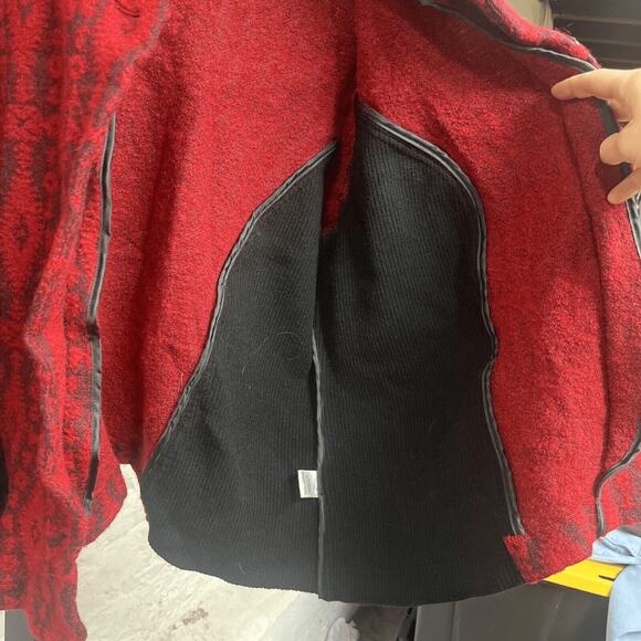 Pendleton Wool Blend Button Up Jacket Cardigan Plus Size Womens 3XL Aztec Thick - Picture 7 of 10